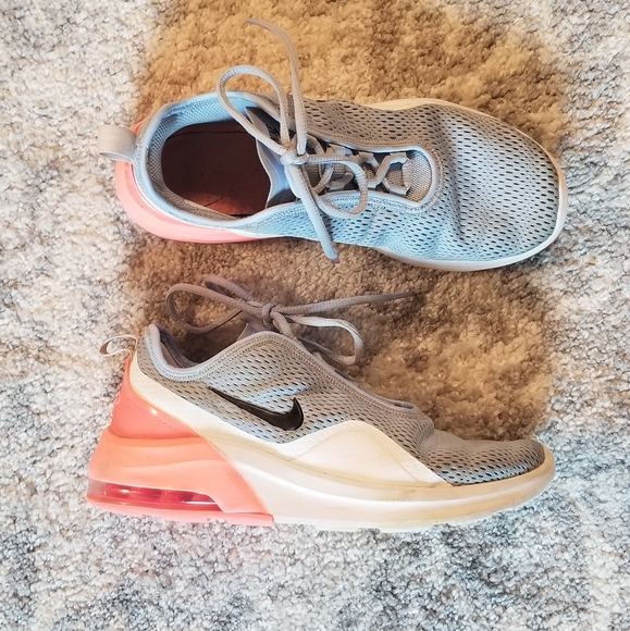 NIKE AIR GOOD COND. PINK BLUE WHT SNEAKERS BUBBLES